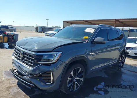 2025 Volkswagen Atlas 2.0T Sel Premium R-Line from USA, damaged, VIN 1V2FR2CA6SC518369